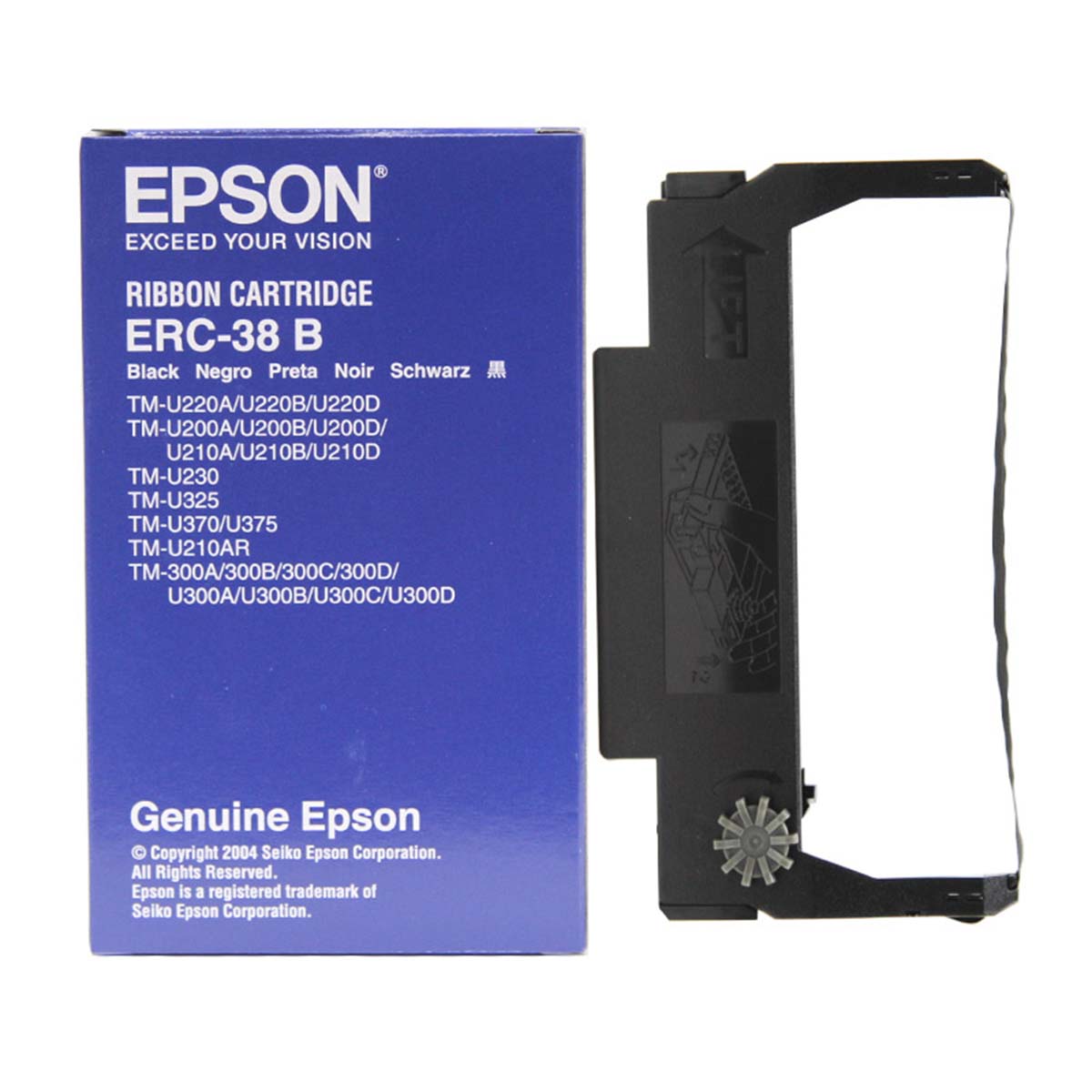 Epson ERC-38 38B Black ribbon cartridge Epson TM-U220D U230 M188B